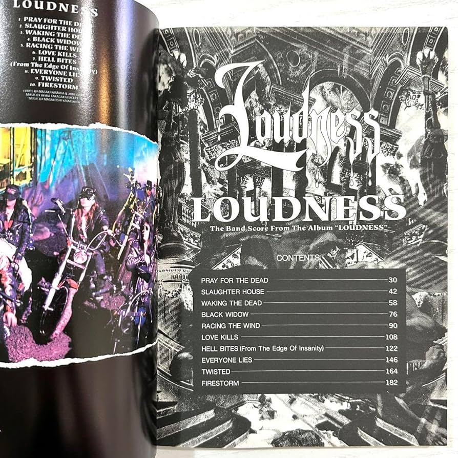 Amazon.co.jp: LOUDNE バンドスコア 第3期 ラウドネス 楽譜
